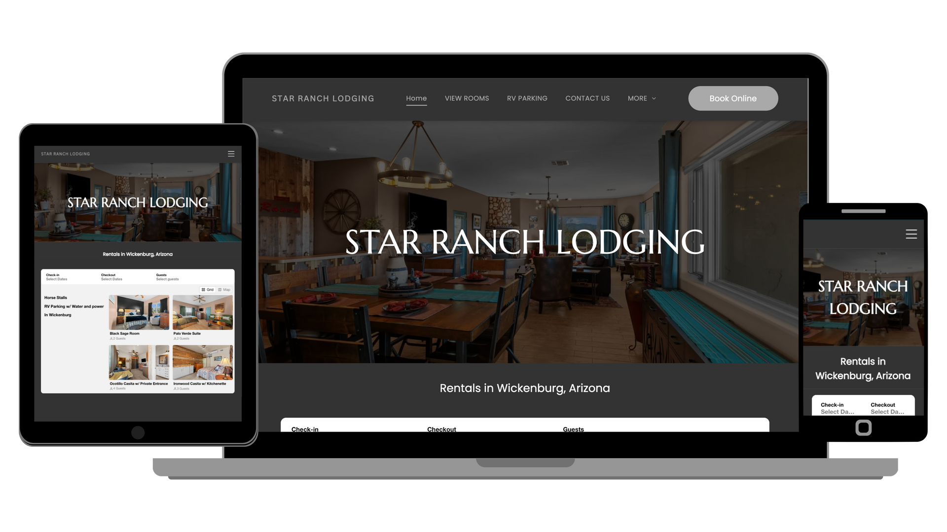 Local B&B that offers online booking